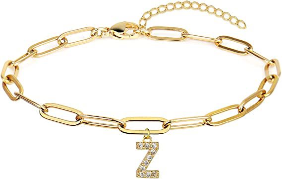 Women's Fashion Initial Letter Bracelet