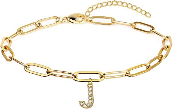 Women's Fashion Initial Letter Bracelet