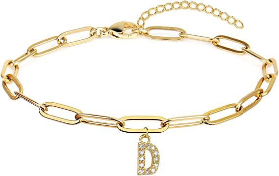 Women's Fashion Initial Letter Bracelet