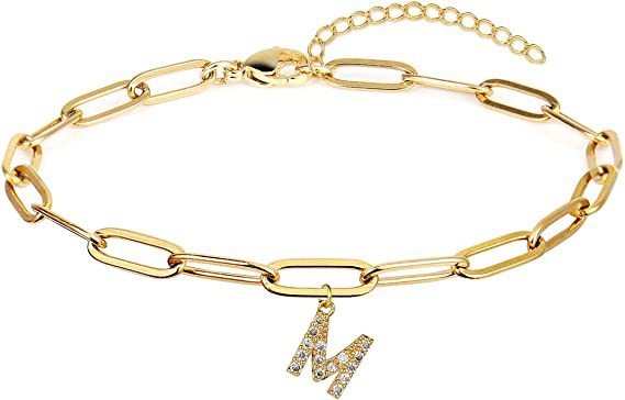 Women's Fashion Initial Letter Bracelet