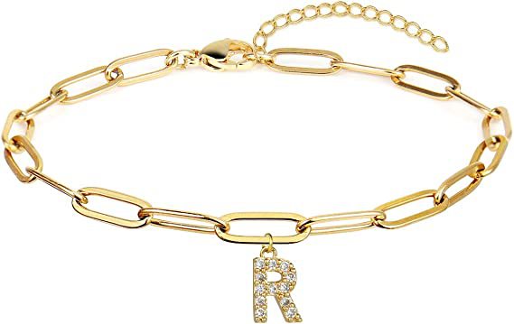 Women's Fashion Initial Letter Bracelet