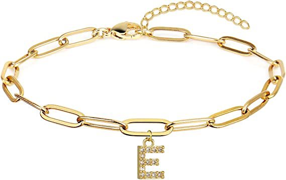 Women's Fashion Initial Letter Bracelet